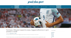 Desktop Screenshot of grand-slam-sport.com