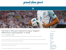 Tablet Screenshot of grand-slam-sport.com